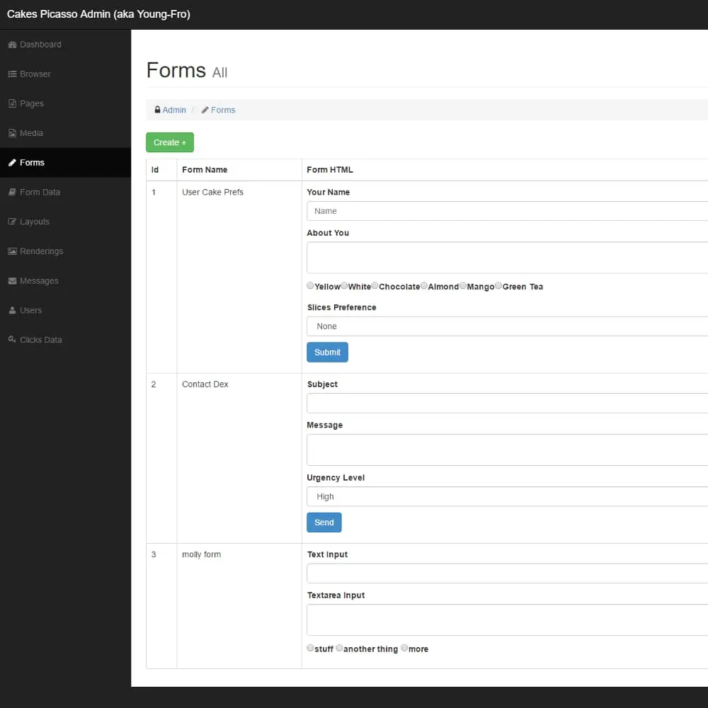 CMS built on a full modular framework built in vanilla PHP 5.5 from the ground up.